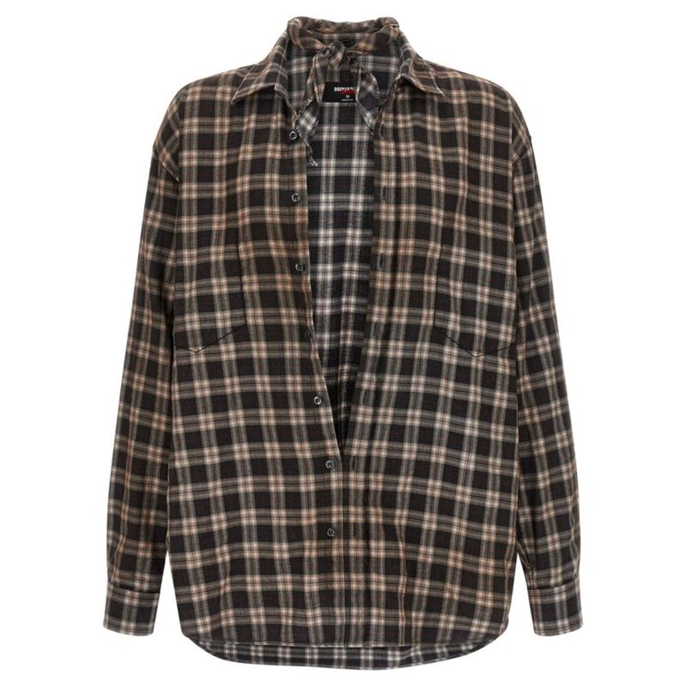 Dsquared² Multicolor Cotton Men's Blouse